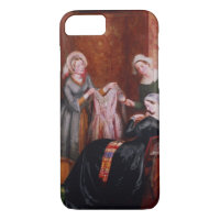 Throwing off her weeds