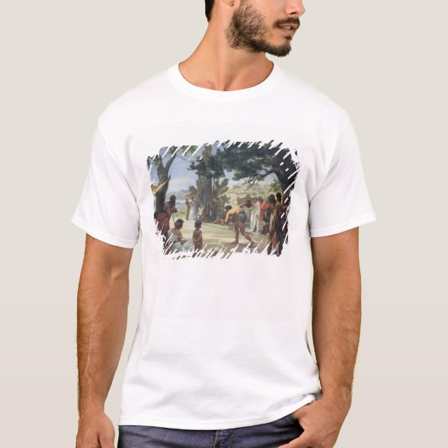 Throwing the Discus, 1875 T-Shirt (Front)