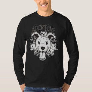 Thrown Together Animal Dog Cat T-Shirt