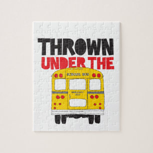 Thrown Under The Bus Jigsaw Puzzle