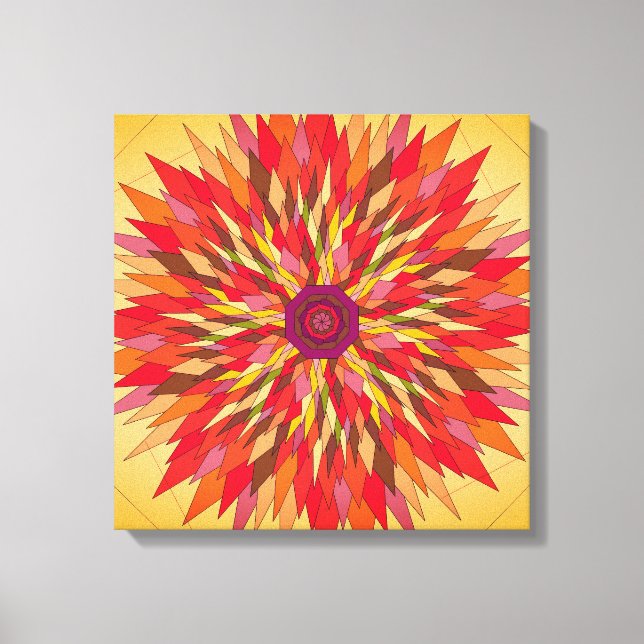 Throwpillows Canvas Print (Front)