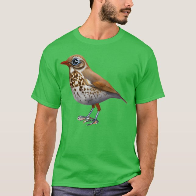 Thrush bird friend T-Shirt (Front)