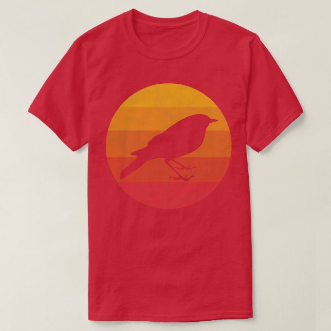 Thrush Bird T-Shirt (Design Front)