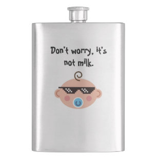Thug life baby flask