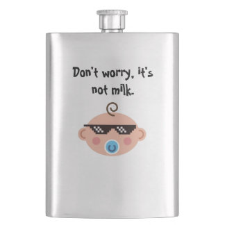 Thug life baby flask