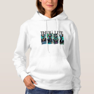thug life halloween cute hoodie