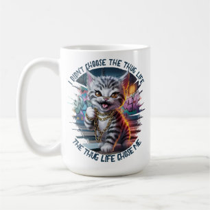 Thug Life Kitten Coffee Mug
