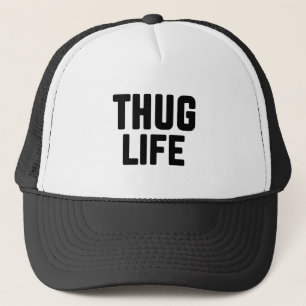 Thug life trucker hat