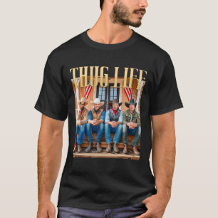 Thug Life Trump Vance Kennedy Elon 1 T-Shirt