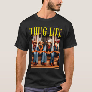 Thug Life Trump Vance Kennedy Elon  T-Shirt