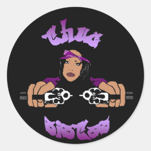 Thug Sistas Sticker