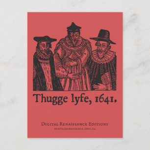 Thugge Lyfe Postcard