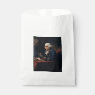 Thumb Portrait, Benjamin Franklin Founding Father Favour Bags