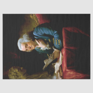 Thumb Portrait, Benjamin Franklin Founding Father Tissue Paper