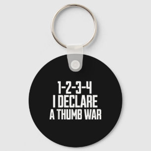 Thumb War Chant, Thumb Wrestling Champion, Thumb W Key Ring