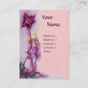 THUMBELINA 3 MONOGRAM BUSINESS CARD
