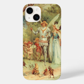 Thumbelina and Prince Wedding, Vintage Fairy Tales Case-Mate iPhone 14 Case