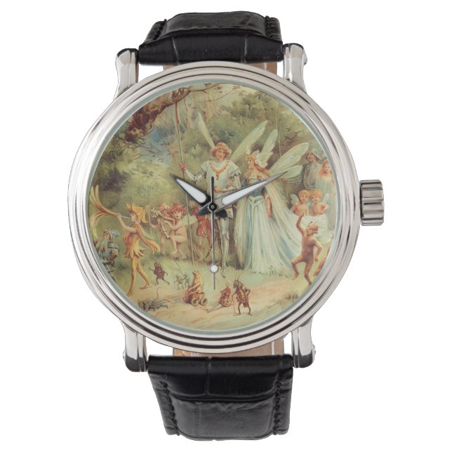 Thumbelina and Prince Wedding, Vintage Fairy Tales Watch (Front)