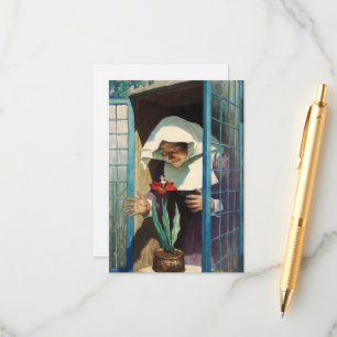 Thumbelina by Newell Convers Wyeth Enclosure Card