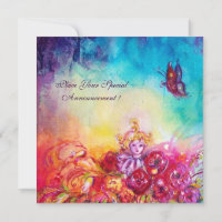 THUMBELINA,FLOWER BASKET AND BUTTERFLY