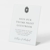 Thumbprint Keepsake Instructions Wedding 