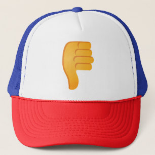 Thumbs Down Emoji Trucker Hat