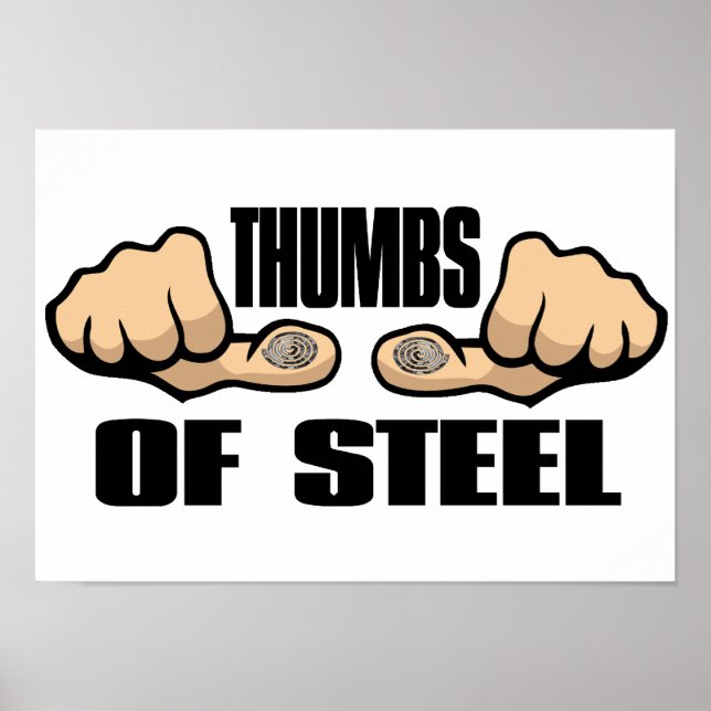 Thumbs of Steel Poster (Front)