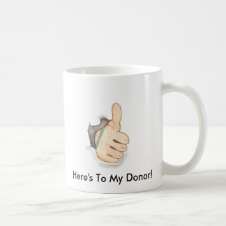 Thumbs up coffee mug