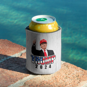 Thumbs Up Donald Trump 2024 Can Cooler