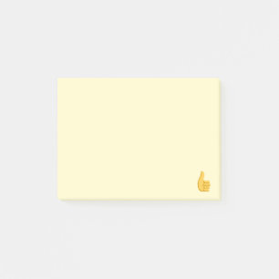 Thumbs Up Emoji Post-it Notes