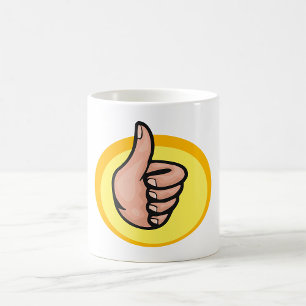 Thumbs Up Gesture Coffee Mug