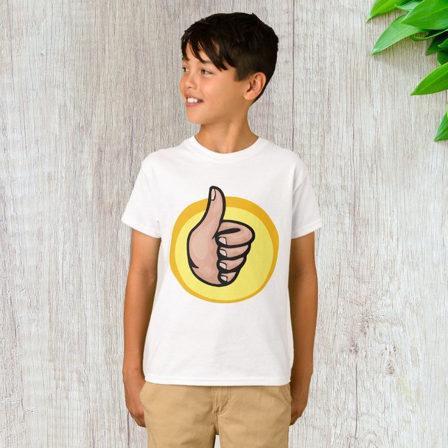 Thumbs Up Gesture T-Shirt (Creator Uploaded)