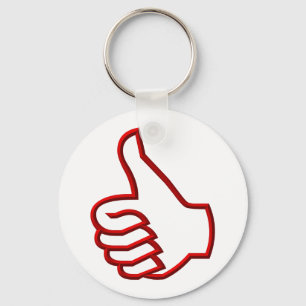 Thumbs Up hand Key Ring