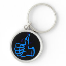Thumbs up key chain
