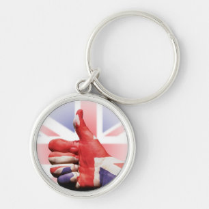Thumbs up! key ring