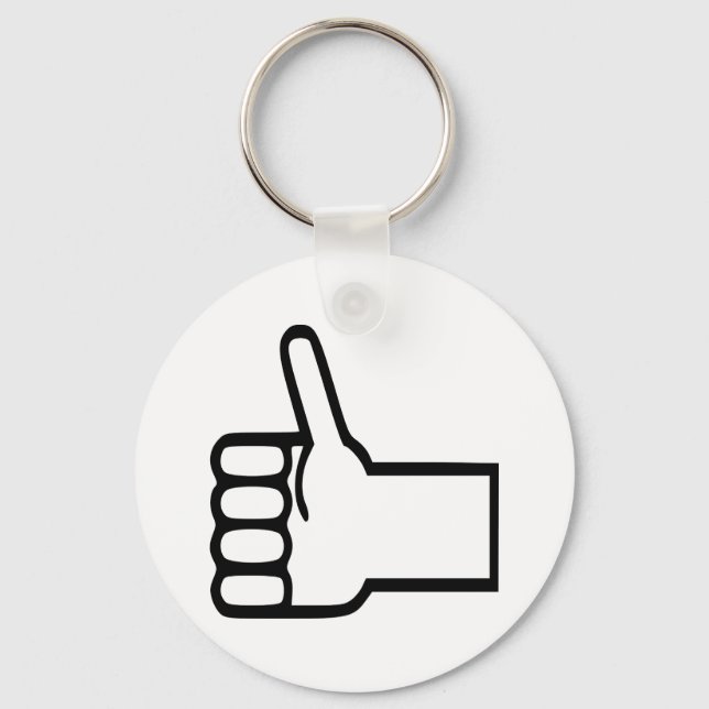 Thumbs up key ring (Front)