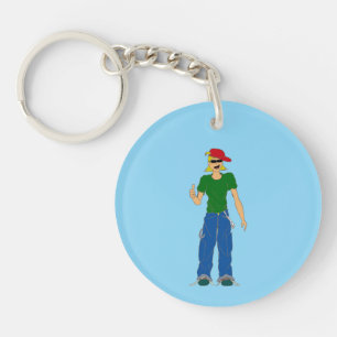 thumbs up key ring