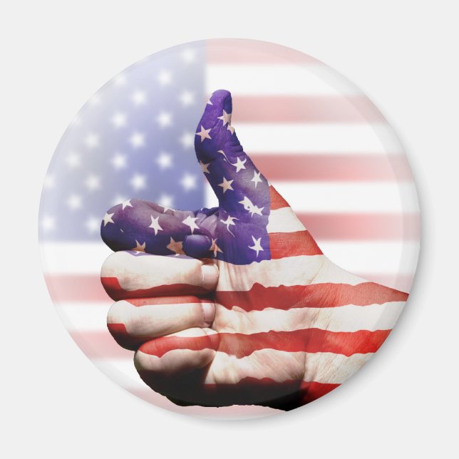 Thumbs up to the US! Magnet (Front)