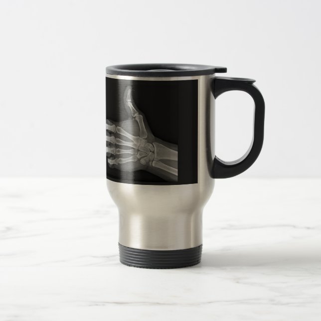 Thumbs up travel mug (Right)