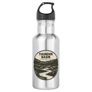Thunder Basin National Grassland Wyoming Stream 532 Ml Water Bottle