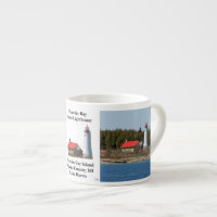 Thunder Bay Island Light espresso mug