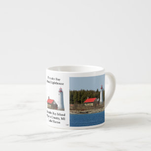 Thunder Bay Island Light espresso mug