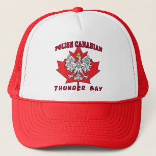 Thunder Bay Polish Canadian Leaf Trucker Hat