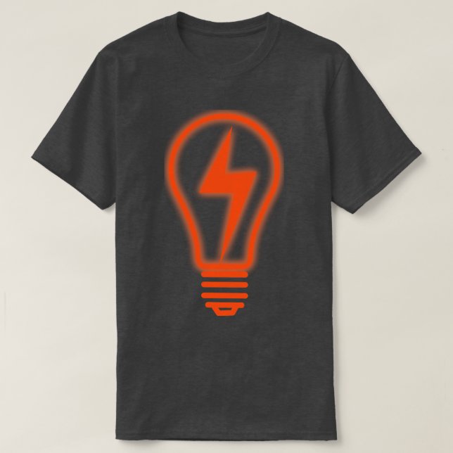 thunder bulb T-Shirt (Design Front)