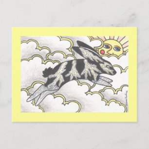 Thunder Bunny Postcard