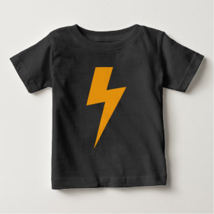 Thunder Energy Yellow Print Baby T-Shirt