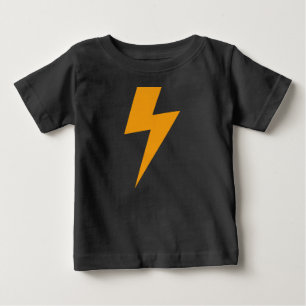 Thunder Energy Yellow Print Baby T-Shirt