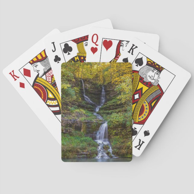 Thunder Falls Painterly Playing Cards (Back)