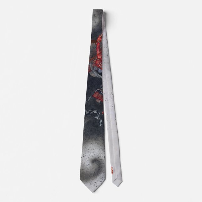Thunder God, Hokusai Tie (Front)