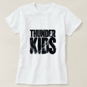 ⚡ Thunder Kids Bold Lightning Quote Statement ⛈️ T-Shirt